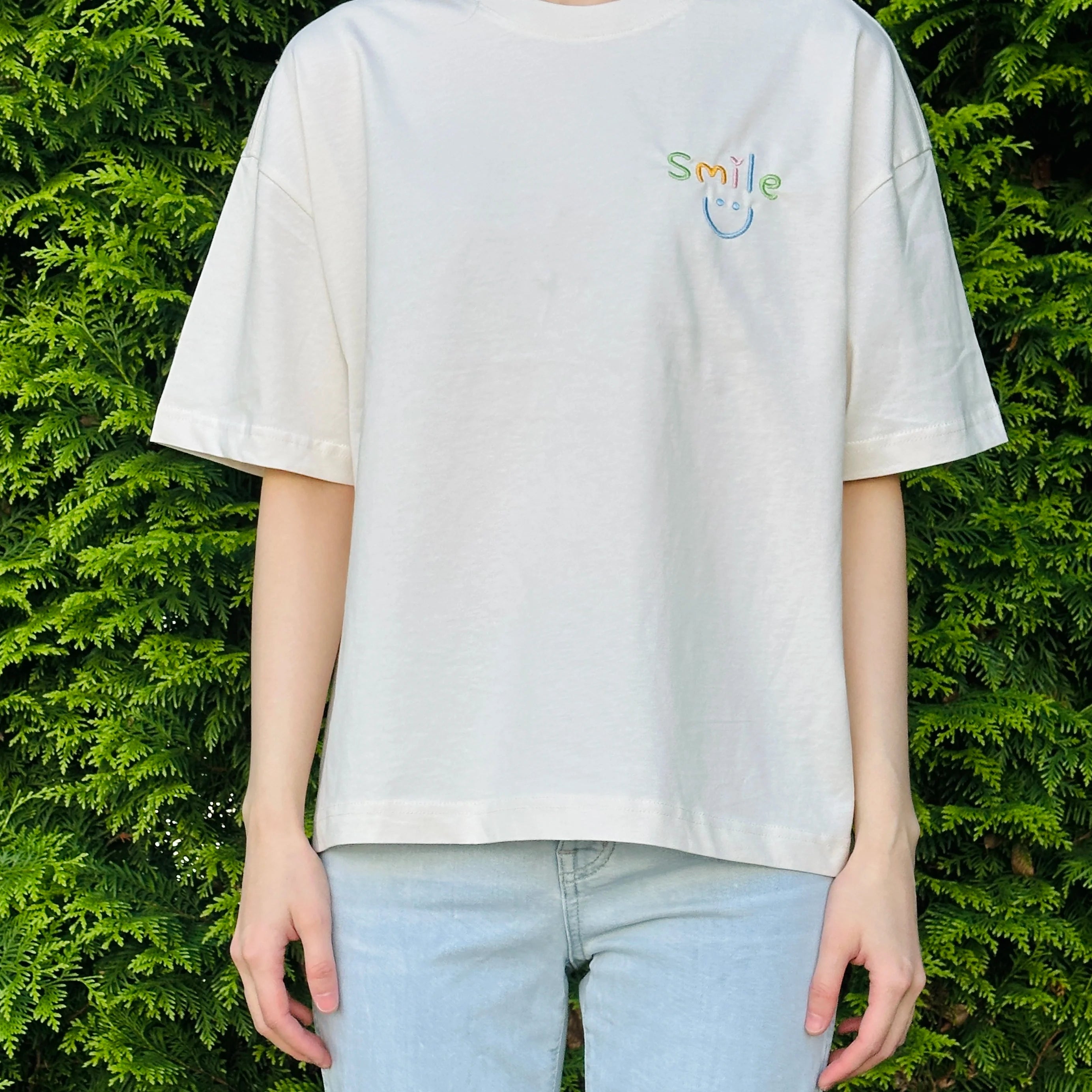 Smile Boxy T-Shirt